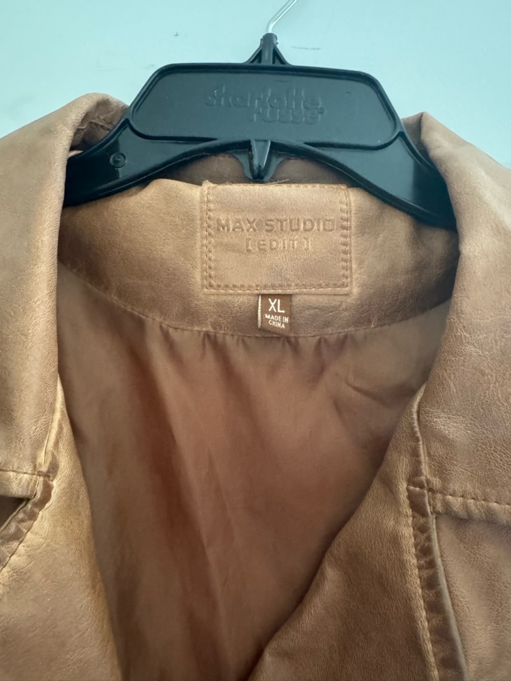 Faux leather jacket - Picture 2 of 4